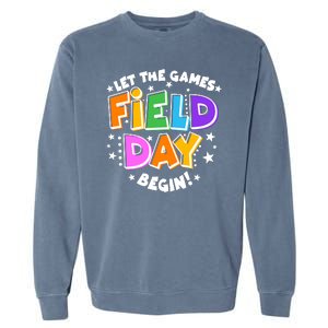 Let The Games Begin Field Day Garment-Dyed Sweatshirt