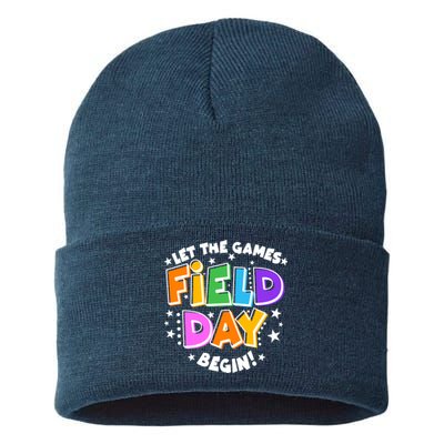 Let The Games Begin Field Day Sustainable Knit Beanie