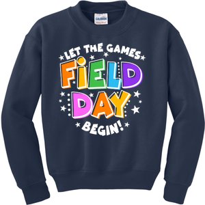 Let The Games Begin Field Day Kids Sweatshirt