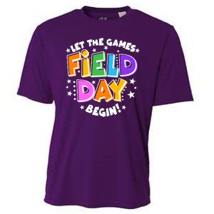 Let The Games Begin Field Day Cooling Performance Crew T-Shirt