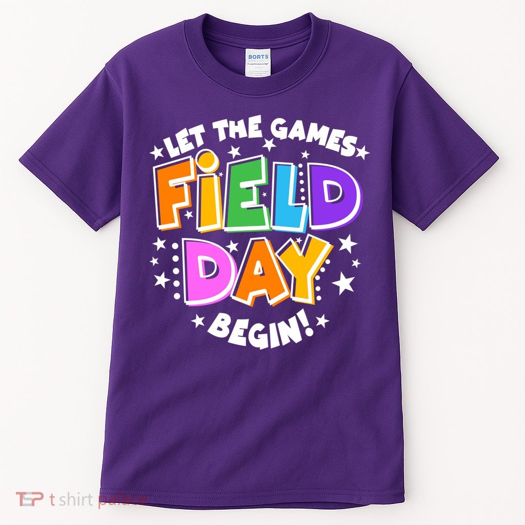 Let The Games Begin Field Day Tall T-Shirt