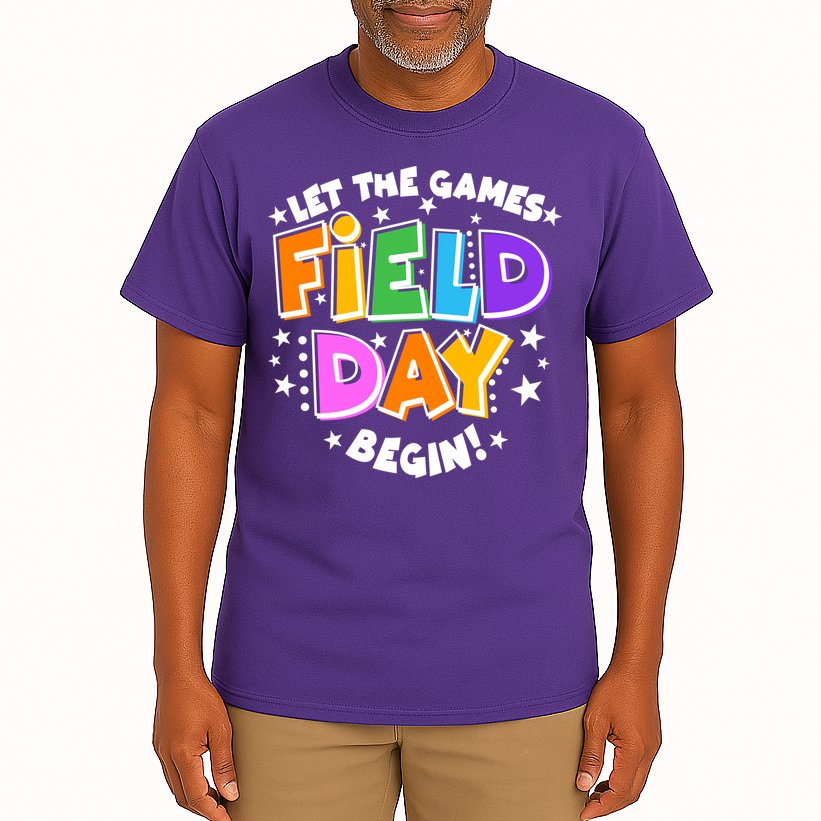 Let The Games Begin Field Day Tall T-Shirt