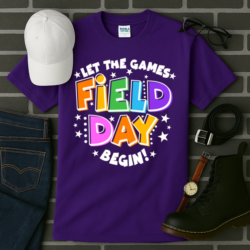 Let The Games Begin Field Day Tall T-Shirt