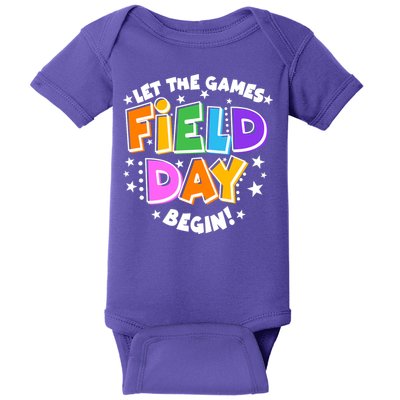 Let The Games Begin Field Day Baby Bodysuit