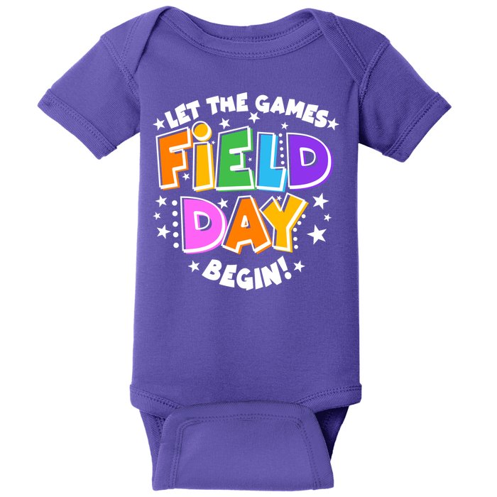 Let The Games Begin Field Day Baby Bodysuit