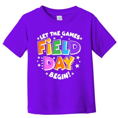 Let The Games Begin Field Day Toddler T-Shirt