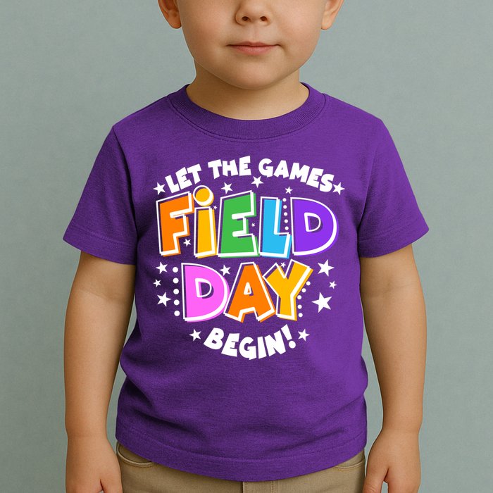 Let The Games Begin Field Day Toddler T-Shirt