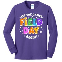 Let The Games Begin Field Day Kids Long Sleeve Shirt