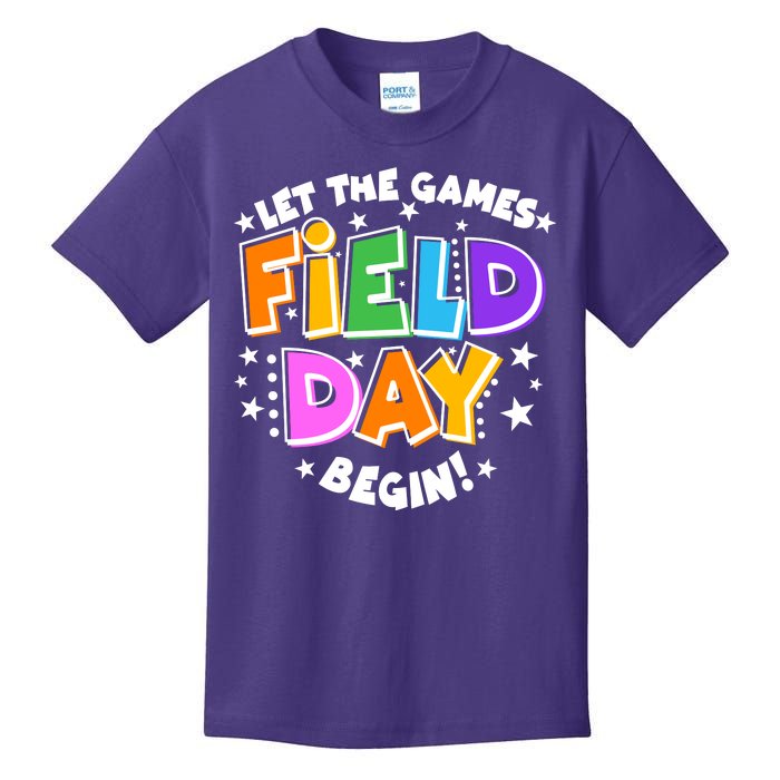 Let The Games Begin Field Day Kids T-Shirt