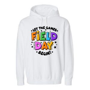 Let The Games Begin Field Day Garment-Dyed Fleece Hoodie