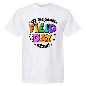 Let The Games Begin Field Day Garment-Dyed Heavyweight T-Shirt