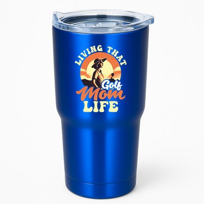 Living That Golf Mom Life Design Golfing Mom Gift Tumbler