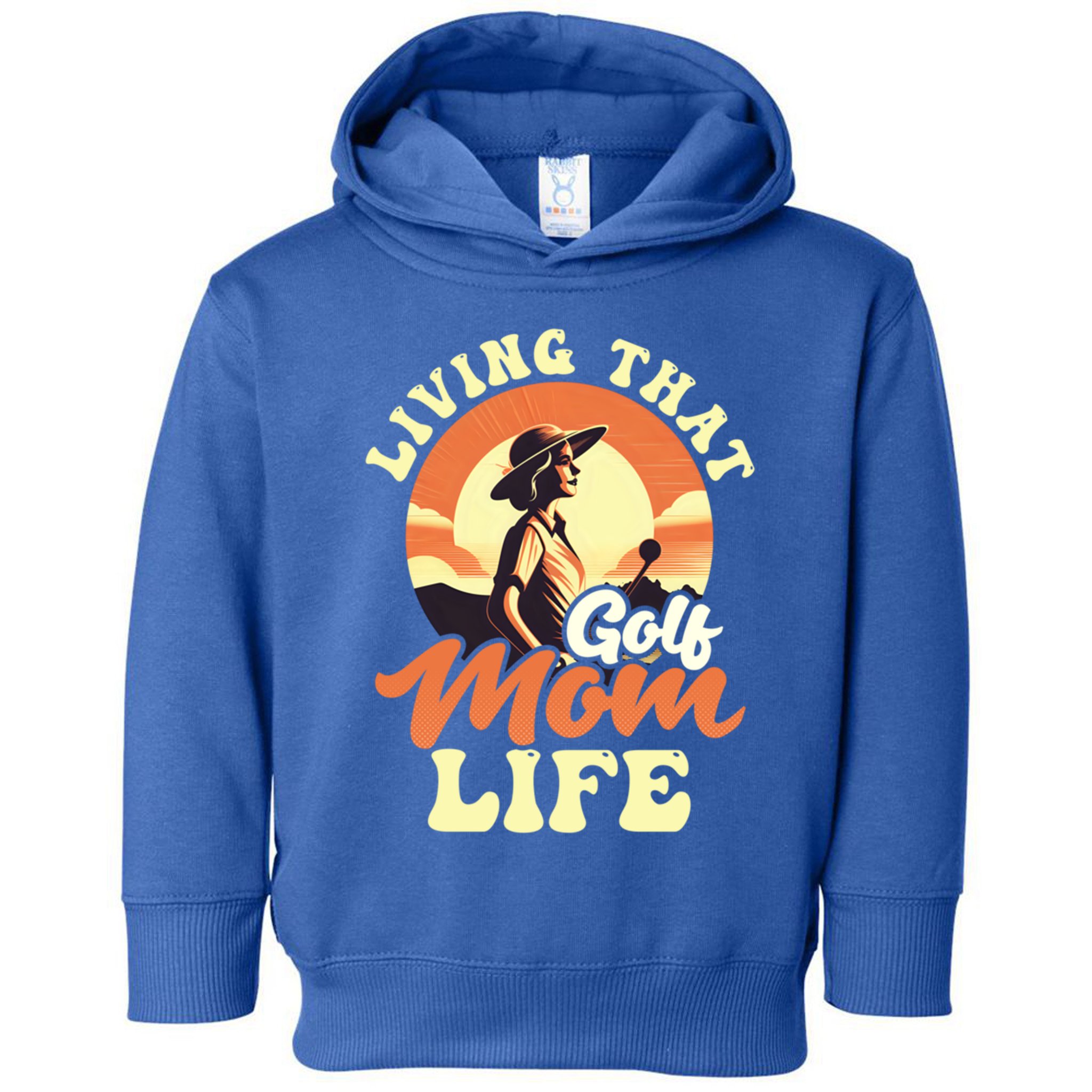 Living That Golf Mom Life Design Golfing Mom Gift Toddler Hoodie