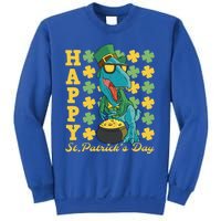 Lucky Tfunny Giftrex Happy St Patricks Day Irish Dinosaur Cool Gift Sweatshirt