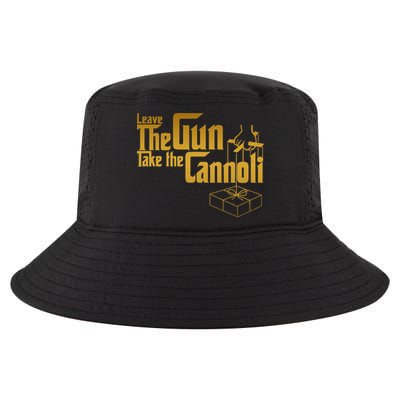 Leave The Gun Take The Cannoli Cool Comfort Performance Bucket Hat