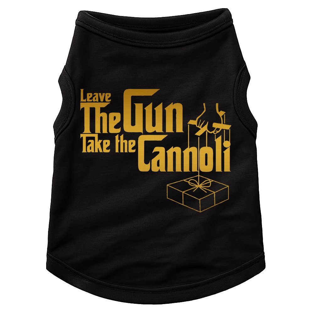 Leave The Gun Take The Cannoli Doggie Tank