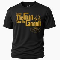 Leave The Gun Take The Cannoli Cooling Performance Crew T-Shirt
