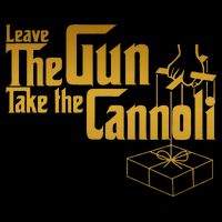 Leave The Gun Take The Cannoli Cooling Performance Crew T-Shirt