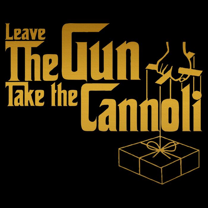 Leave The Gun Take The Cannoli Cooling Performance Crew T-Shirt