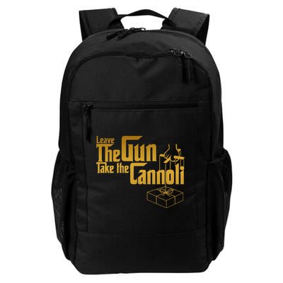 Leave The Gun Take The Cannoli Backpack