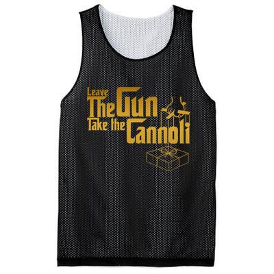 Leave The Gun Take The Cannoli Mesh Reversible Basketball Jersey Tank