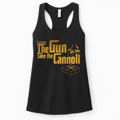 Leave The Gun Take The Cannoli Womens Tank Top