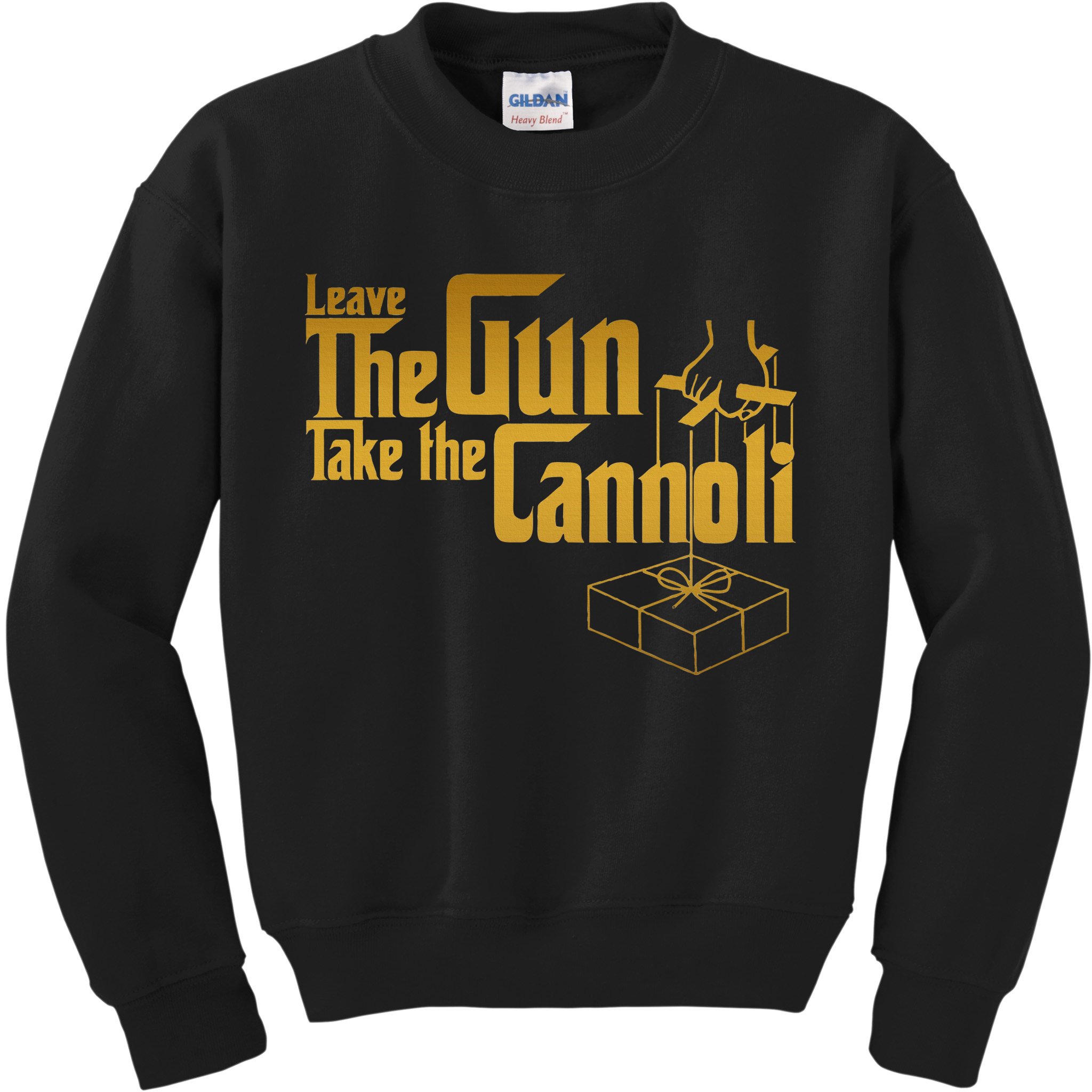 Leave The Gun Take The Cannoli Kids Sweatshirt