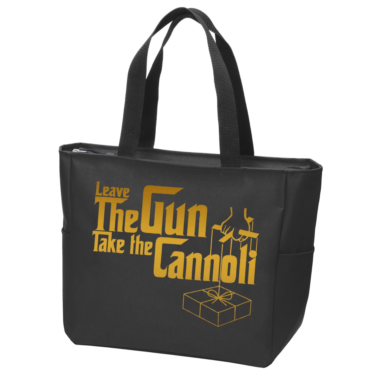 Leave The Gun Take The Cannoli Zip Tote Bag