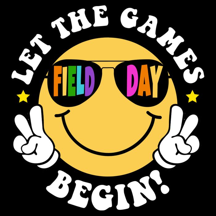 Let The Games Begin Field Day Smile Face 16 in Basic Backpack