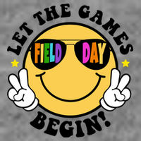 Let The Games Begin Field Day Smile Face Premium T-Shirt