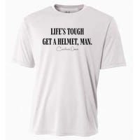 LifeS Tough Get A Helmet Man Cooling Performance Crew T-Shirt