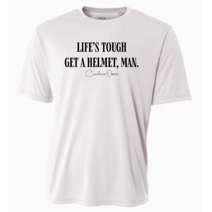 LifeS Tough Get A Helmet Man Cooling Performance Crew T-Shirt