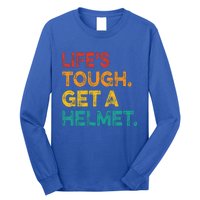 LifeS Tough Get A Helmet Man Funny Vintage Long Sleeve Shirt