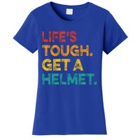 LifeS Tough Get A Helmet Man Funny Vintage Women's T-Shirt