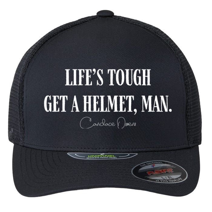 LifeS Tough Get A Helmet Man Flexfit Unipanel Trucker Cap