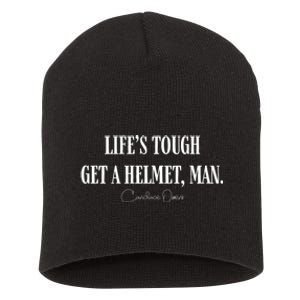 LifeS Tough Get A Helmet Man Short Acrylic Beanie