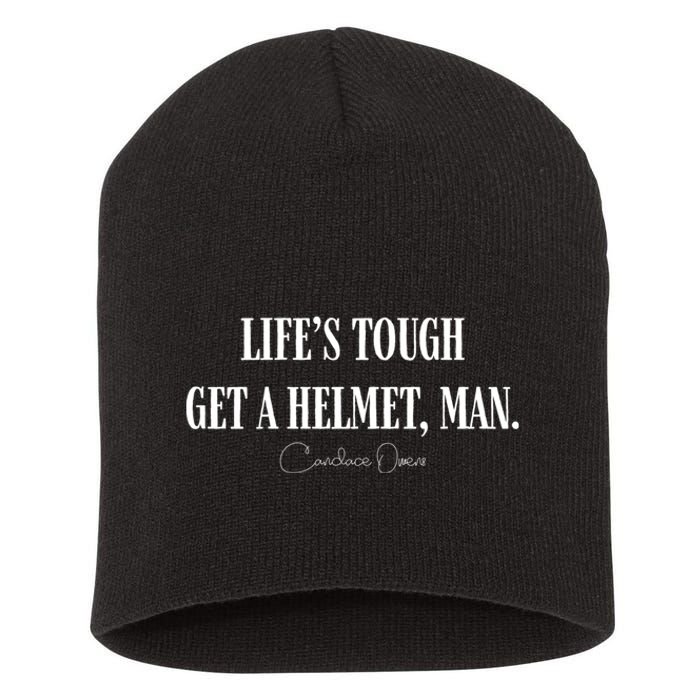 LifeS Tough Get A Helmet Man Short Acrylic Beanie