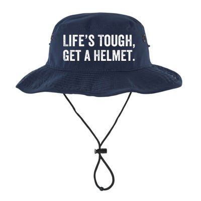 Life’S Tough Get A Helmet Man Lifes Tough Get A Helmet Man Conservative Gift Legacy Cool Fit Booney Bucket Hat