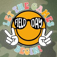 Let The Games Begin Field Day Smile Face Legacy Tie Dye Trucker Hat