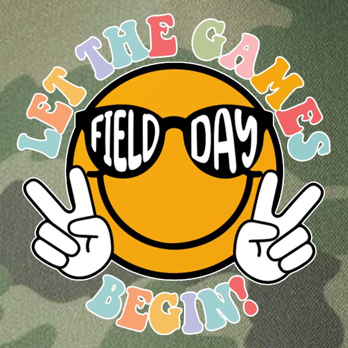 Let The Games Begin Field Day Smile Face Legacy Tie Dye Trucker Hat