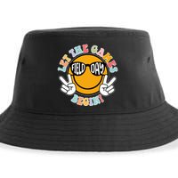 Let The Games Begin Field Day Smile Face Sustainable Bucket Hat