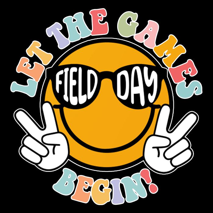 Let The Games Begin Field Day Smile Face 16 in Basic Backpack
