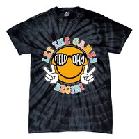 Let The Games Begin Field Day Smile Face Tie-Dye T-Shirt