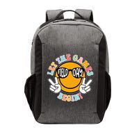 Let The Games Begin Field Day Smile Face Vector Backpack