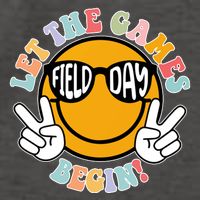 Let The Games Begin Field Day Smile Face Vector Backpack