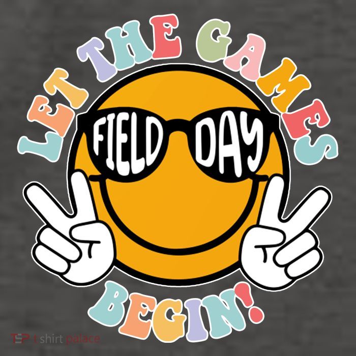 Let The Games Begin Field Day Smile Face Vector Backpack