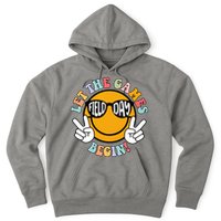 Let The Games Begin Field Day Smile Face Hoodie