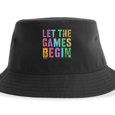Let The Games Begin School Field Day Legend I'm Just Here Sustainable Bucket Hat