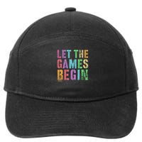 Let The Games Begin School Field Day Legend I'm Just Here 7-Panel Snapback Hat