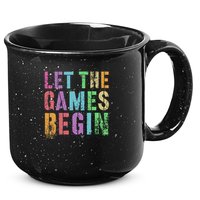 Let The Games Begin School Field Day Legend I'm Just Here 15oz Campfire Ceramic Mug